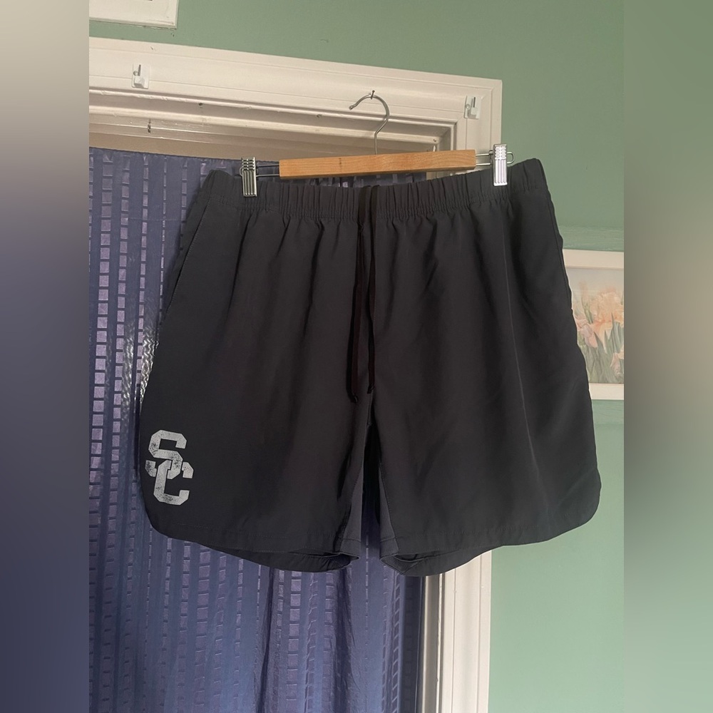 USC Trojans Speedo Grey Lightweight Shorts Men's L